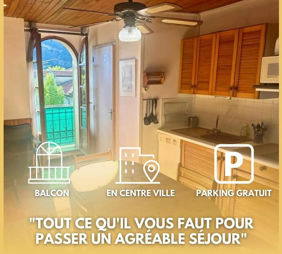 Escapade Provencale T2 Apartment Digne-les-Bains